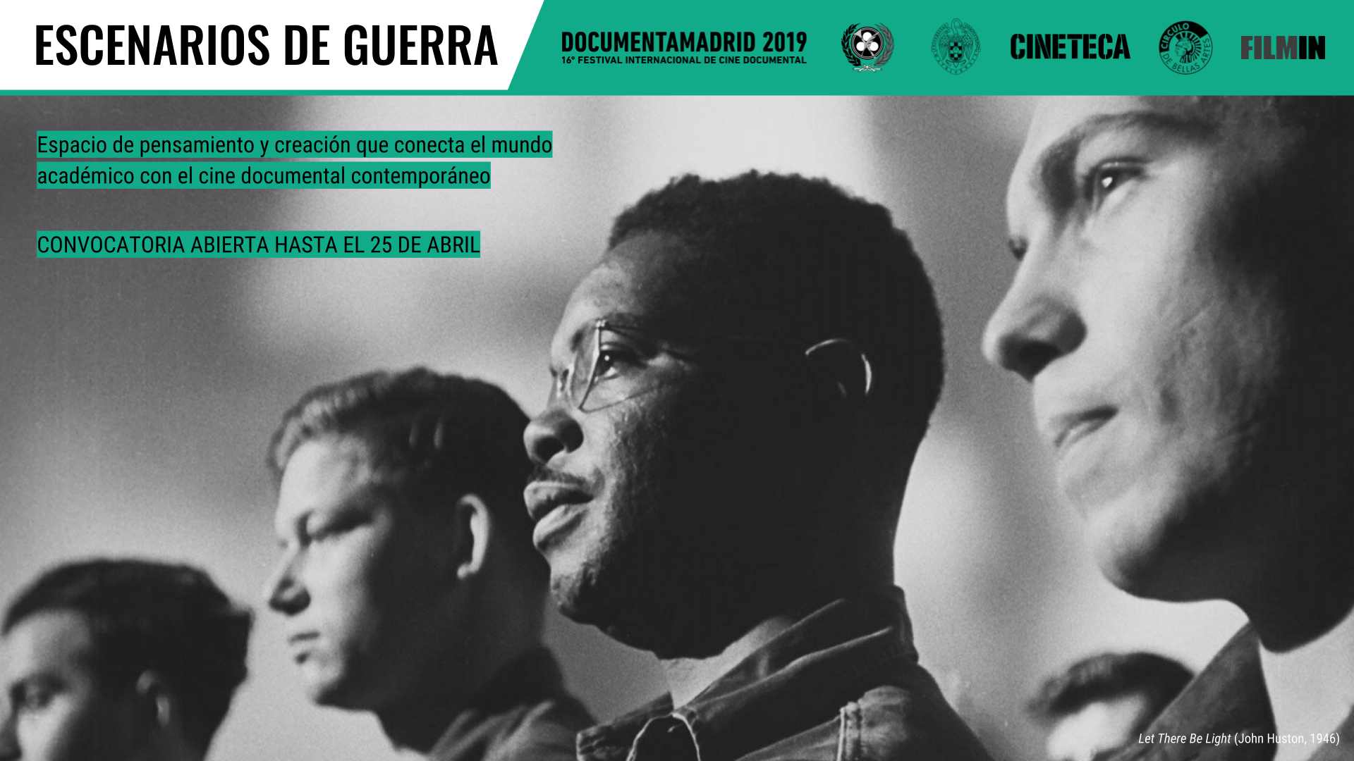 Presentación del festival de cine DocumentaMadrid en el Salón de Actos 